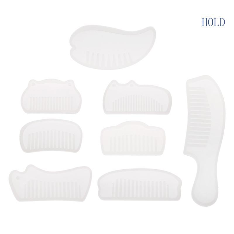 ACE Resin Lược Khuôn Silicon Pha Lê Lược Khuôn Silicon DIY Tay Thủ Công Khuôn Nhựa