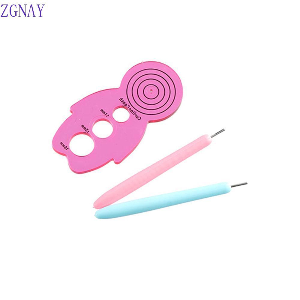 ZGNAY 12 Bộ Kim Quilling, Giấy Uốn Giấy Đa Kích Thước Dụng Cụ Quilling Giấy, Thực Tế Quilling Có Rãn