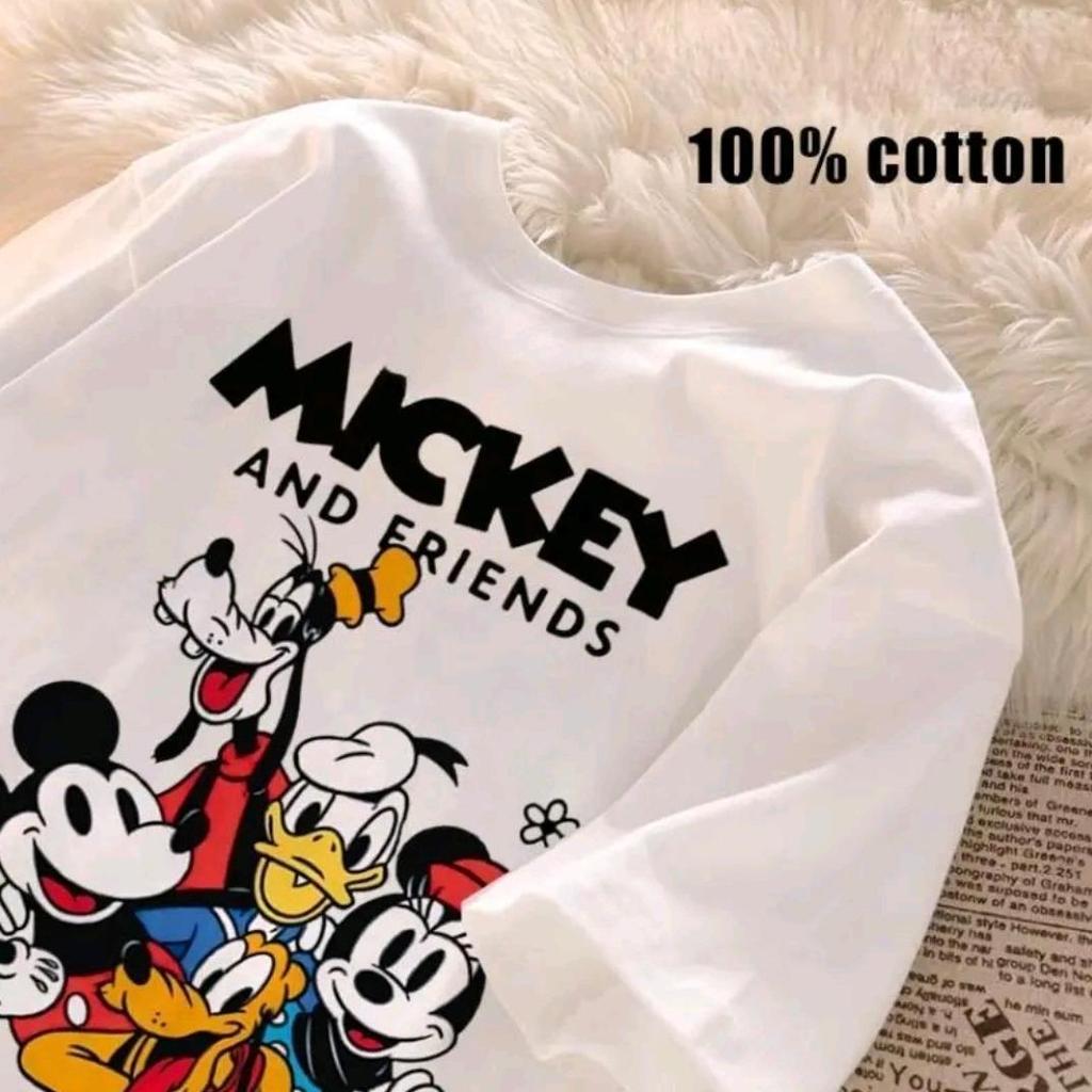 Mikey Kids Shirt, Hand Print, Cute, Animated Design, 100% Cotton