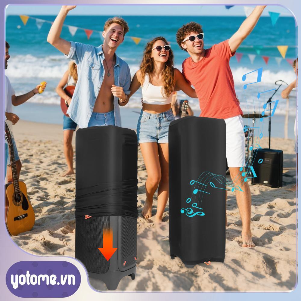 [Yotome.vn] Vỏ bảo vệ loa Vỏ chống bụi co giãn Tương thích với JBL Partybox 1000