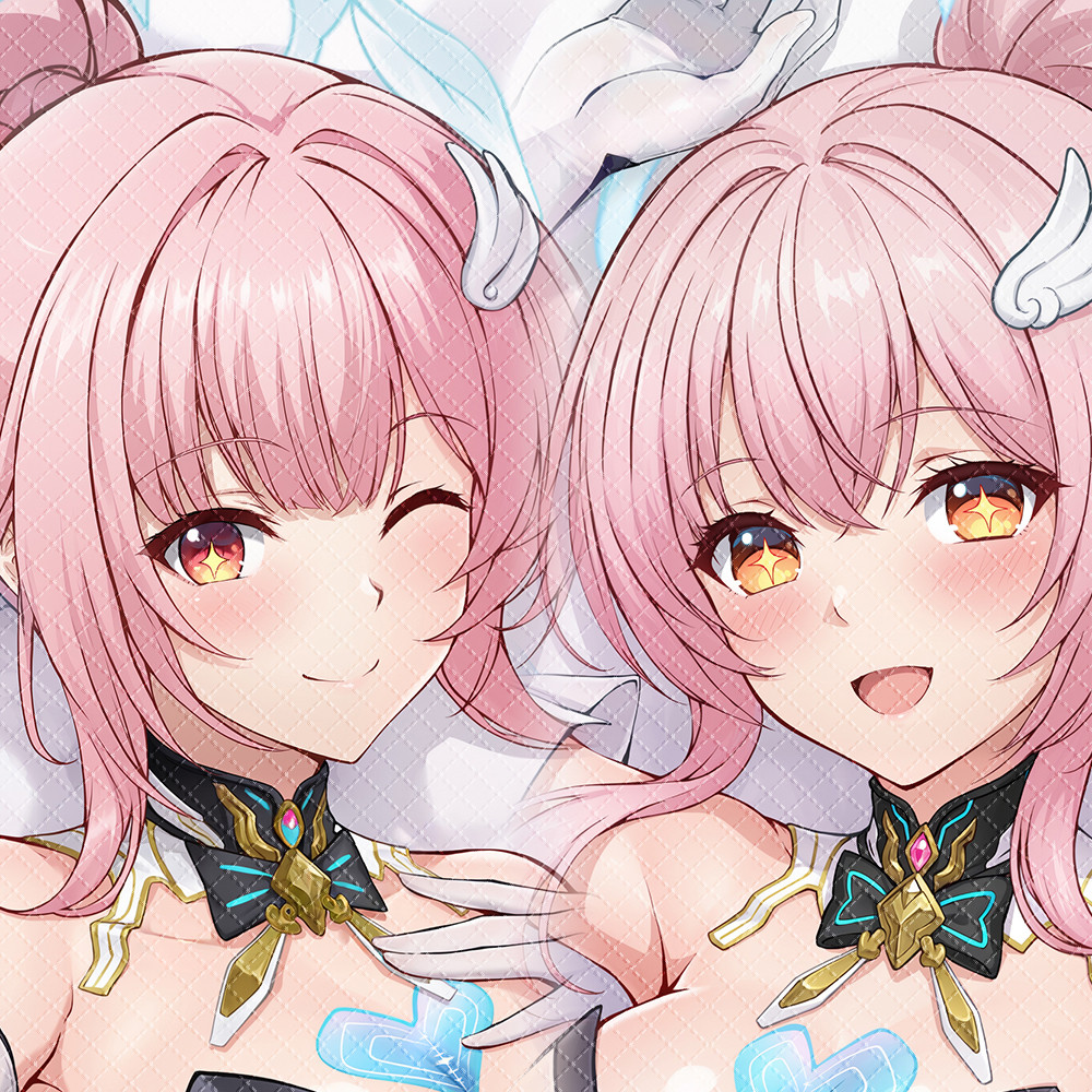 Wuthering Waves Aemeath Gối Dakimakura Đào Da 2Way Jananese Anime Game Thân Gối Bao