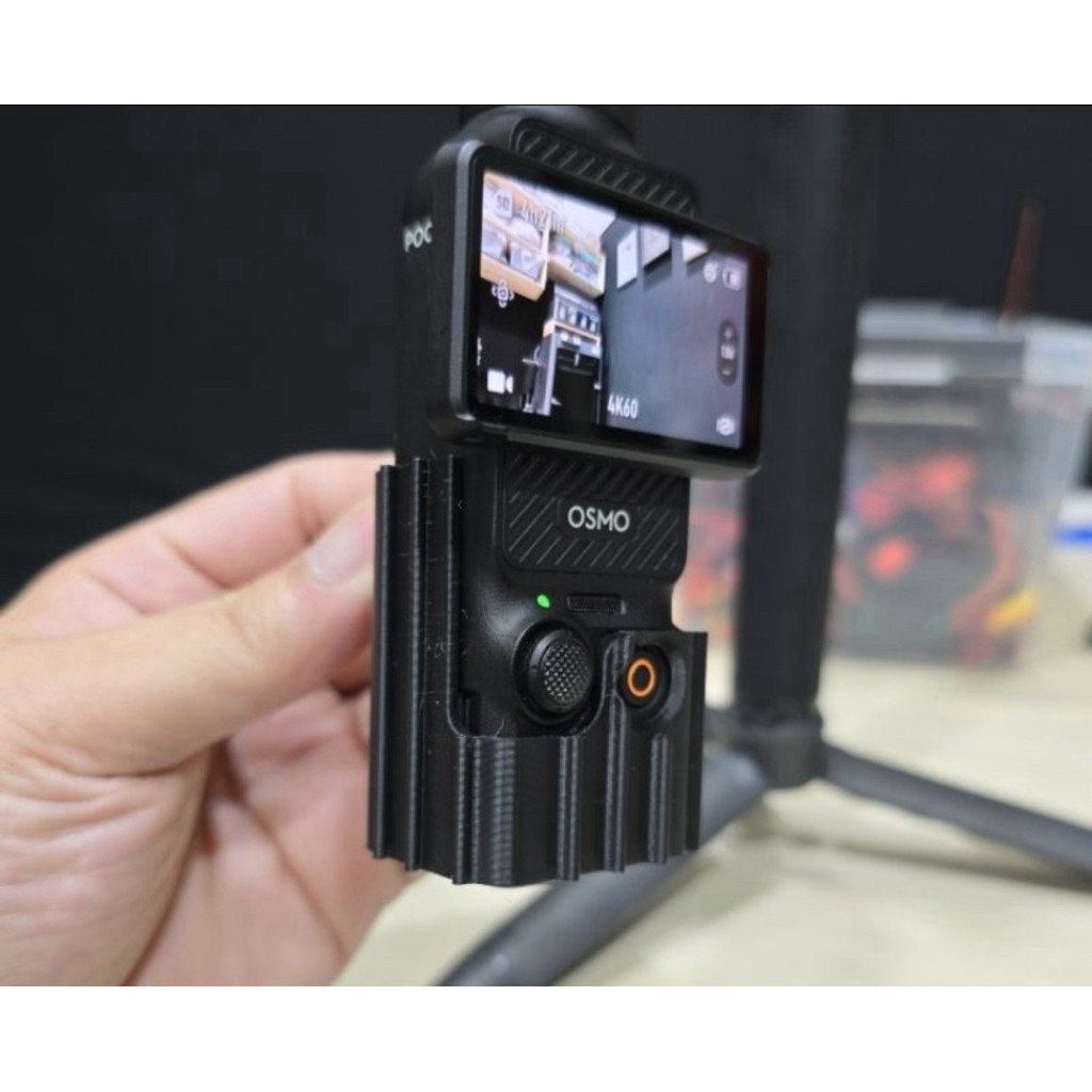 Giá đỡ gắn tripop, để bàn cho DJI OSMO POCKET 3 - IN 3D máy xịn Bambu Lab H2D