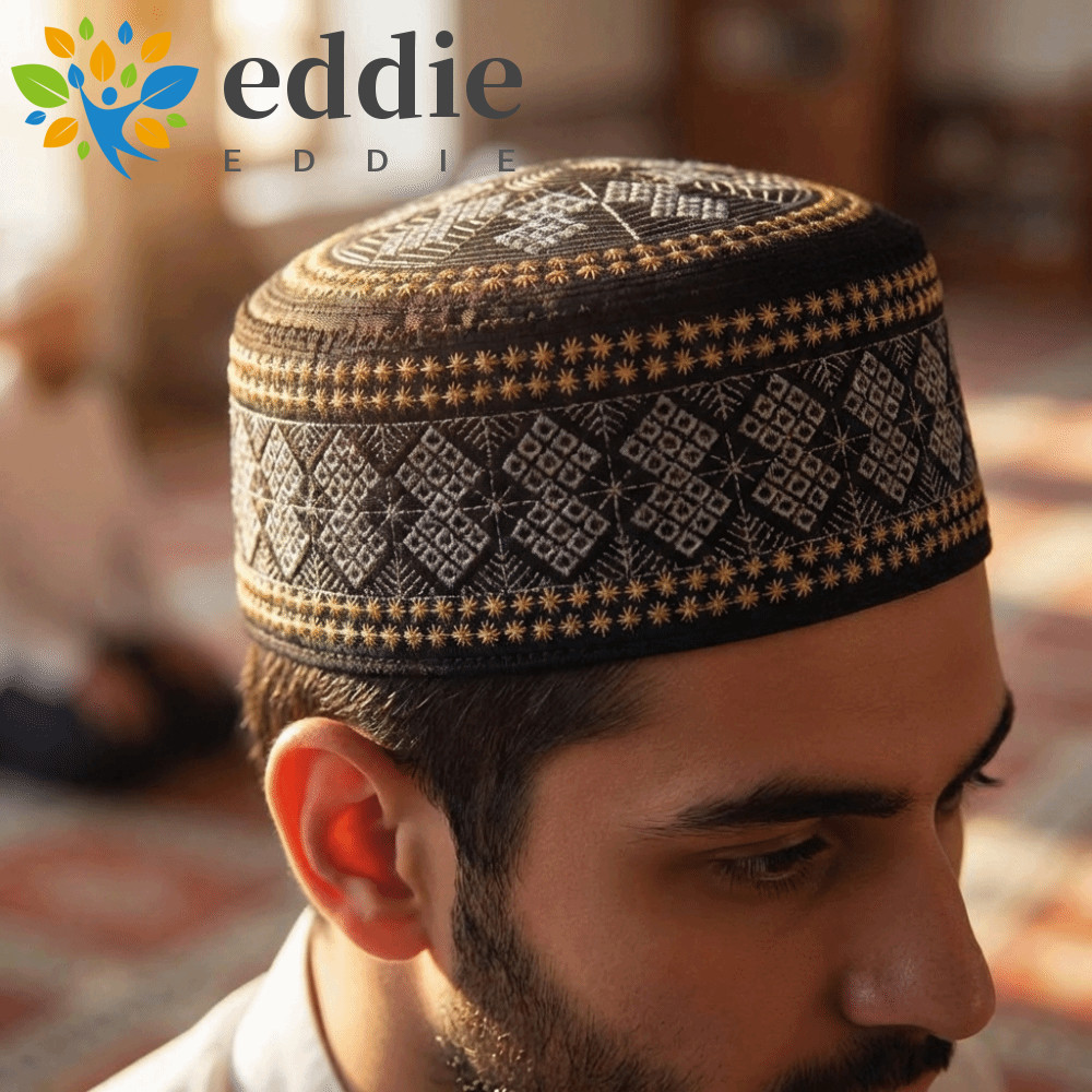Mũ phẳng EDIE Islam - Thoáng khí và thoải mái, phong cách Hồi giáo