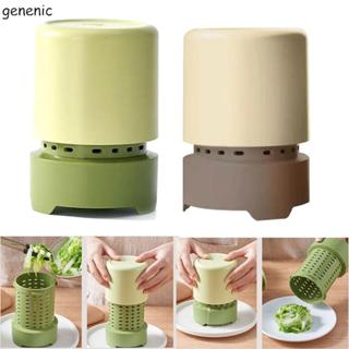 Máy khử nước rau củ GENENIC, Máy quay Salad khô nhanh đa chức năng, Công suất lớn thực tế Dễ dàng làm sạch Máy sấy trái cây lò xo bằng thép không gỉ Sử dụng trong nhà bếp