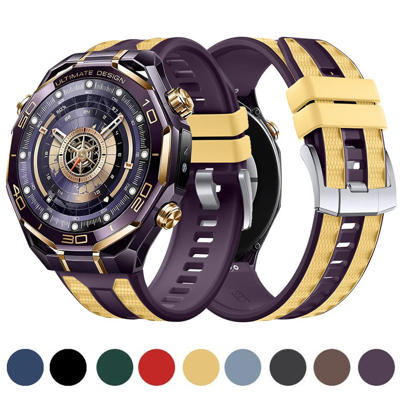 Dây đeo silicon chính hãng cho Huawei WATCH Ultimate2 / 1 Vòng tay cho Huawei Watch GT6 Pro 46mm GT5