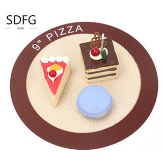 SDFG Nướng Thảm Nhà Bếp Macaroon Pizza Lò Nướng Tấm Lót Nướng Bánh Chống Dính Bánh Ngọt Máy Nướng Cán Bột Thảm