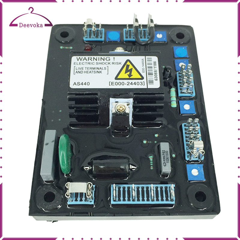Mô-đun điều khiển điều chỉnh điện áp tự động AVR AS440 cho máy phát điện, cuộn