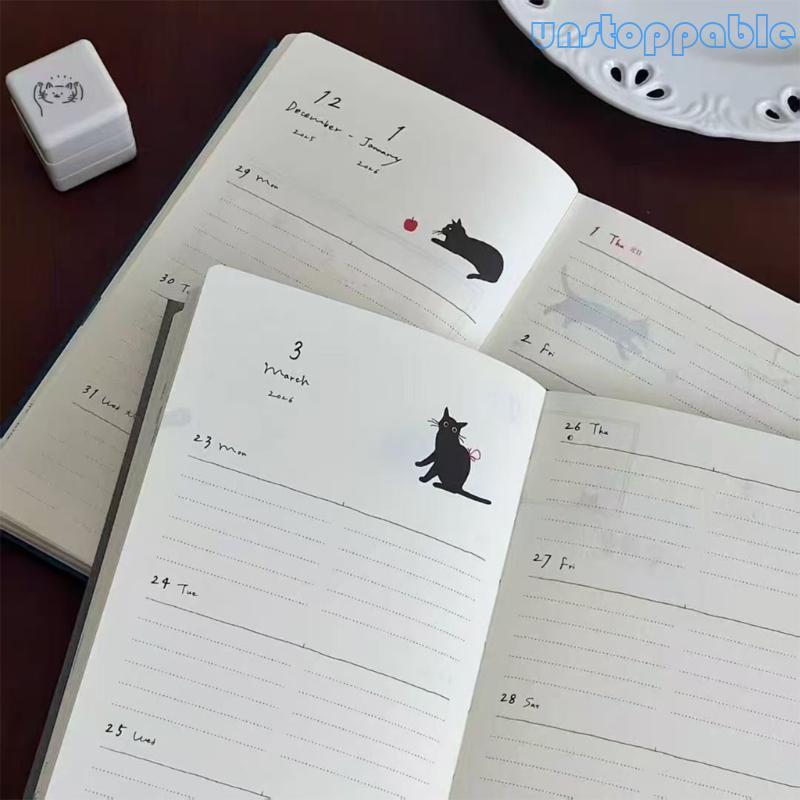 Unstop * 2026 Planner Journal Schedule Notebook Work Planner Thiết kế tiện dụng cho hàng ngày