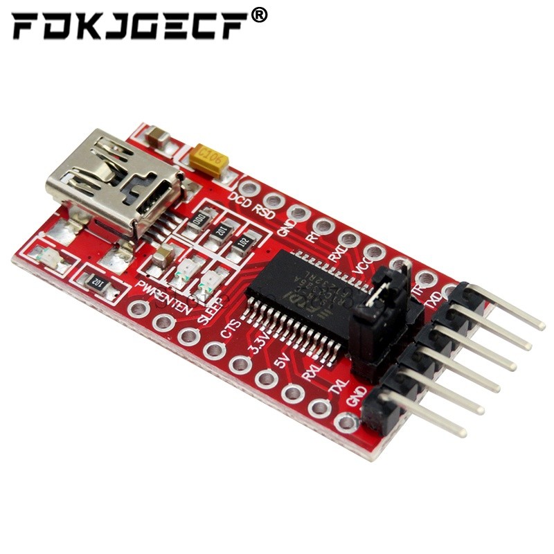 331 Mô Đun Chuyển Đổi FT232RL FTDI USB 3.3V 5.5V Sang TTL Cho Cổng Mini Arduino FT232