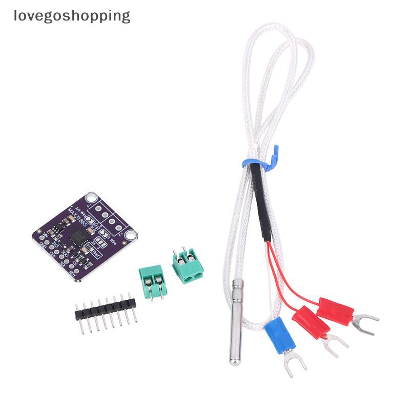 [LGO] Mô-đun dò nhiệt độ điện trở MAX31865 Cảm biến RTD với PT100-PT1000 Cặp nhiệt điện tử DIY Board