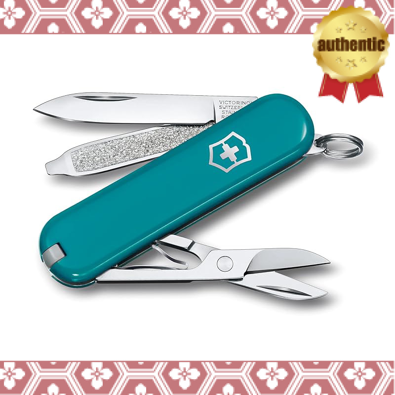 VICTORINOX Classic SD Classic Colors Mountain Lake Swiss Army Knife Multi-Functional Knife Emergency