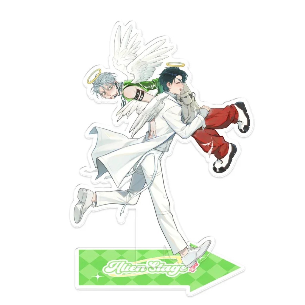 Mô hình Standee Alien Stage ALNST Till Ivan trang trí bàn học Acrylic Stand nhân vật anime quà tặng 