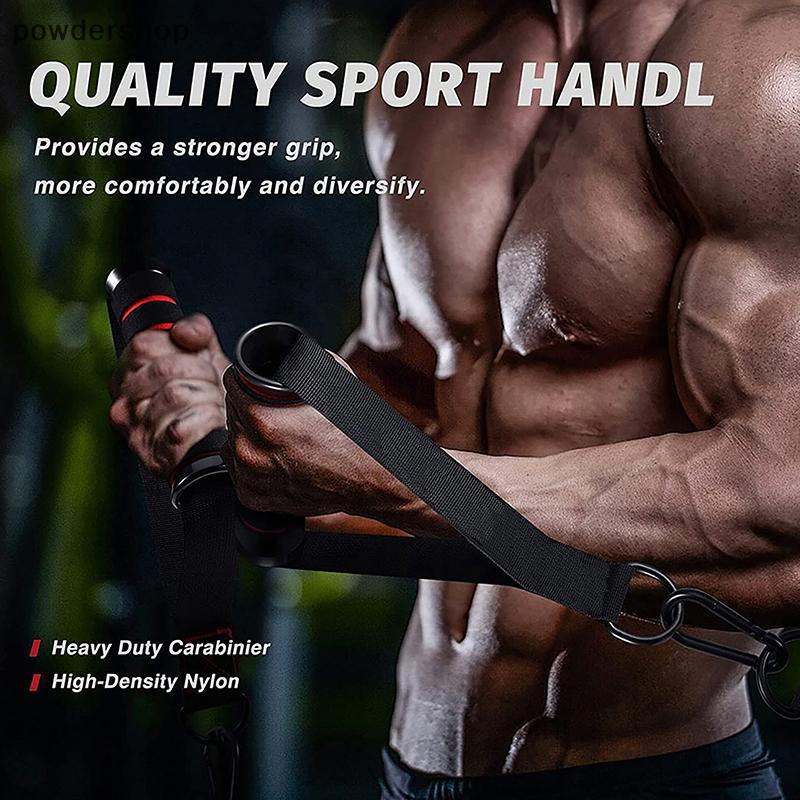 Powdershop - D-Ring Kim Loại Tay Cầm Cho Tập Yoga và Gym MỚI