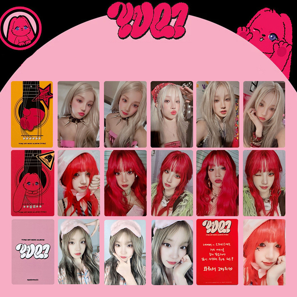 (((G) Bài hát kết hợp I-DLE Album YUQI Photocard GIDLE Thẻ ngẫu nhiên YUQI SOLO Photocard Bonus Card