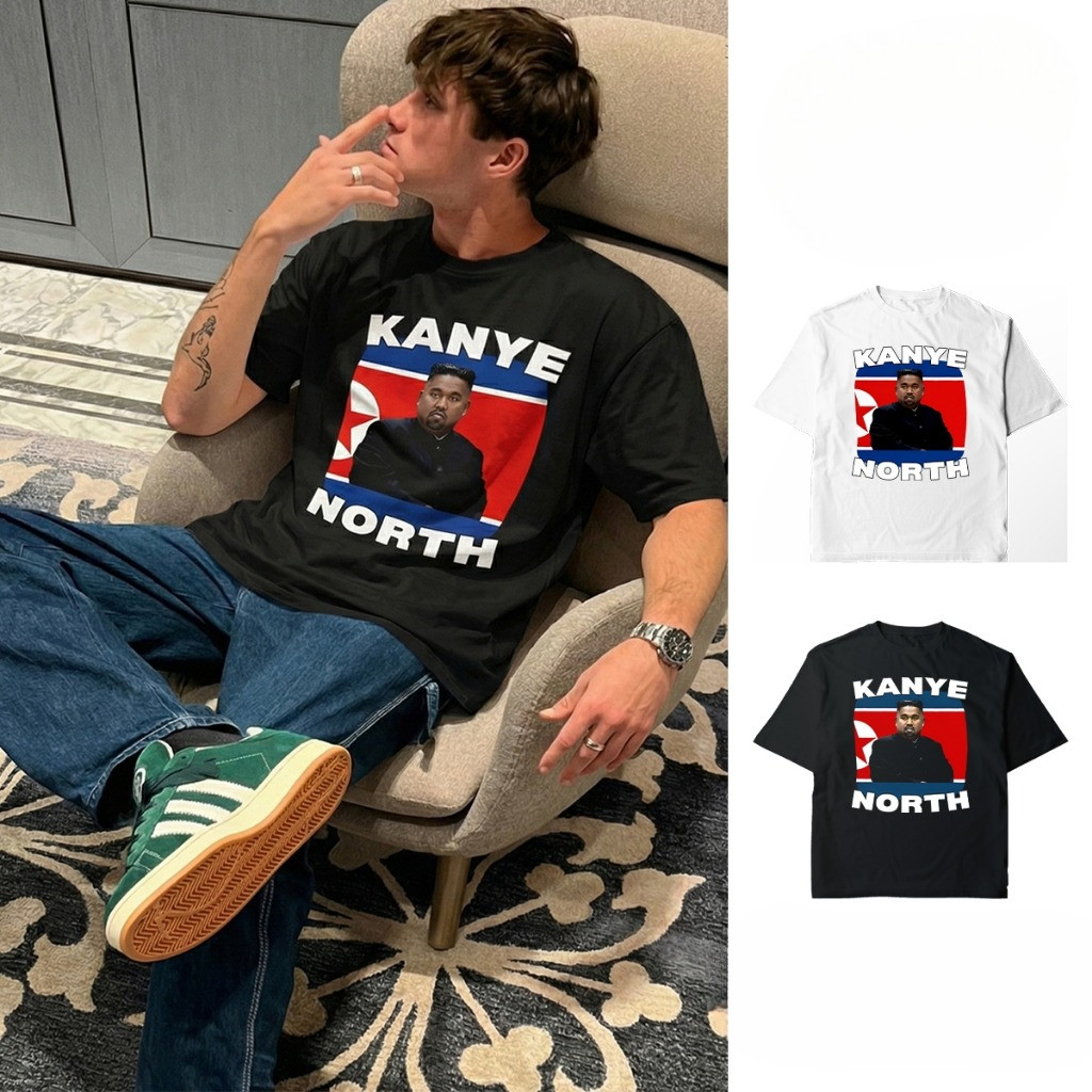COD (Giao hàng trong 24 giờ)Áo Vớ Vẩn , Áo Thun Oversize Kim Jong Un Meme hài hước, Premium Cotton 1