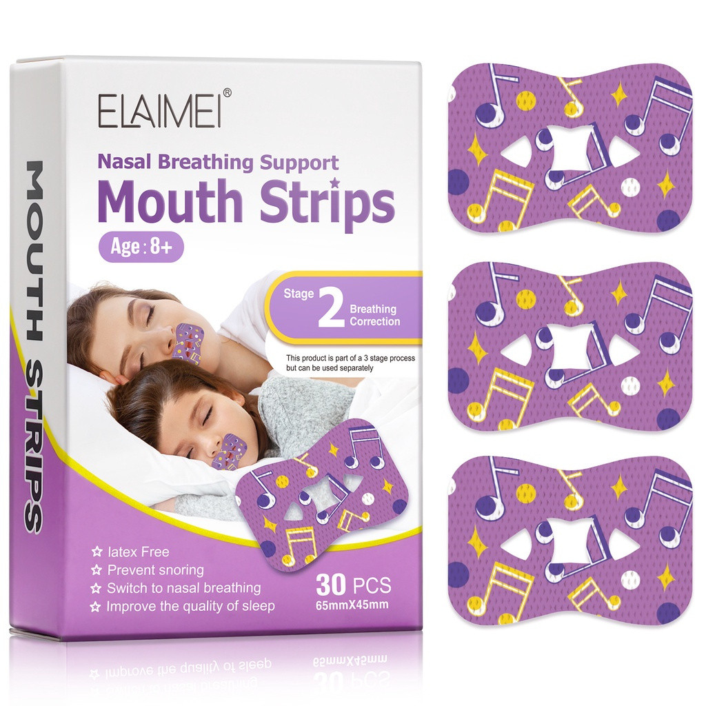 Hot Sale*ELAIMEI Universal mouth tape for adults and children to prevent mouth breathing and snoring
