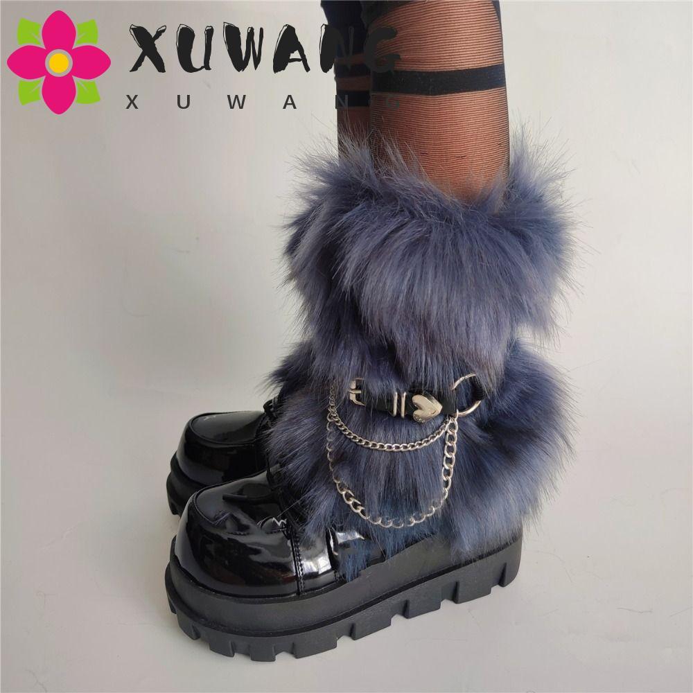 XUWANG Ấm Chân Mùa Đông Lolita JK Vintage Dạo Phố