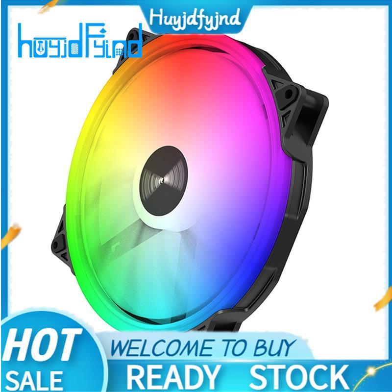 Khối lượng không khí cao 200mm Vỏ máy tính Quạt FD200 3Pin Làm mát yên tĩnh Quạt ARGB 20cm Máy tính 