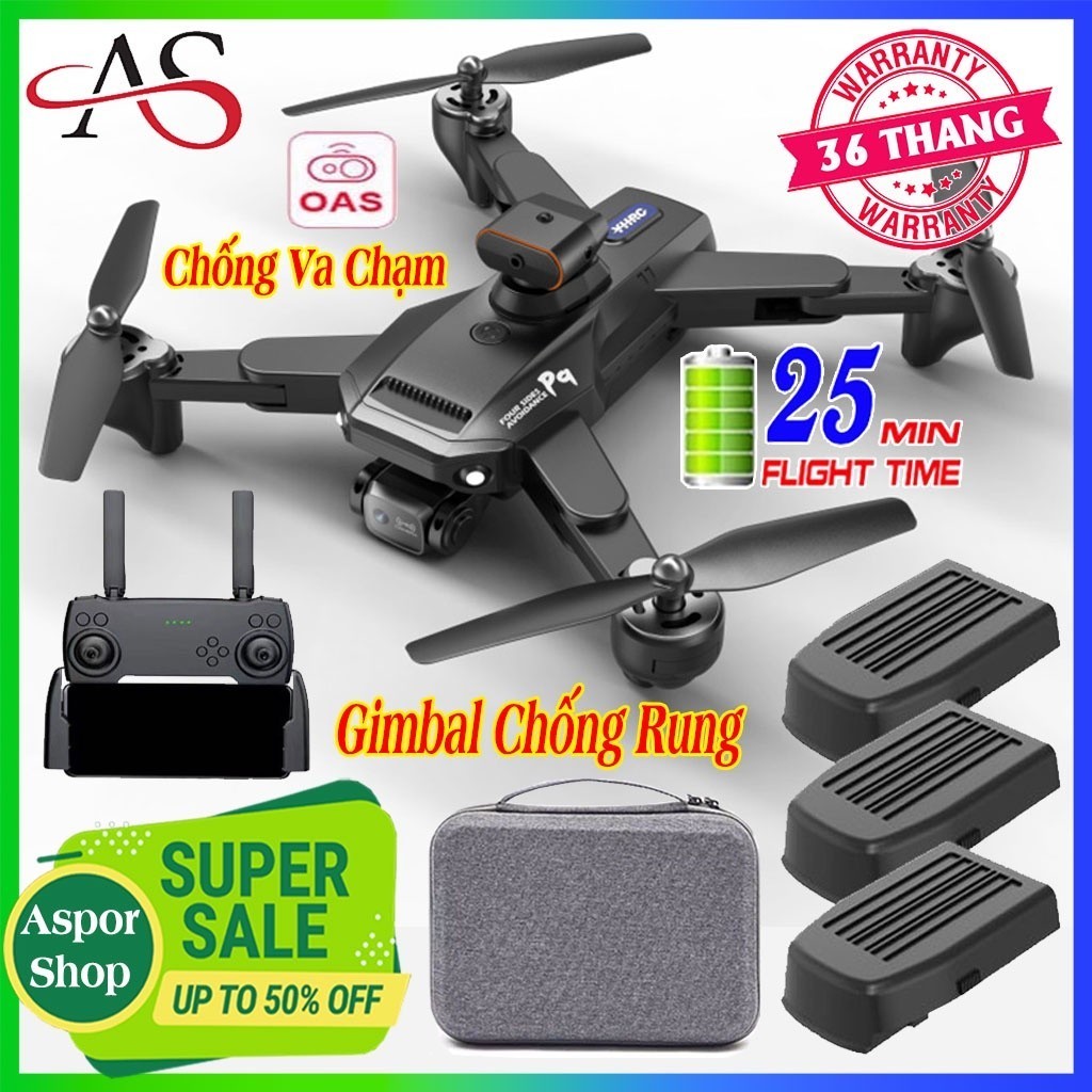 Máy Bay Camera Flycam Mini Giá Rẻ, Máy Bay Không Người Lái Có Camera Drone Camera 8K Cảm Biến Chống 