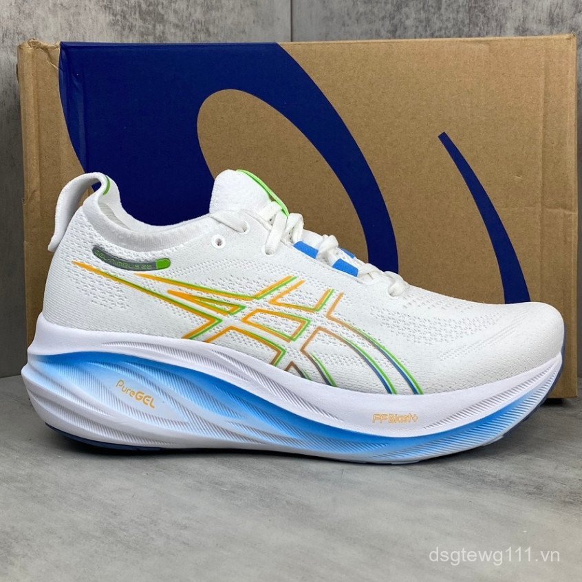 Asics Asics Gel-Nimbus 26 Nam Nữ Chạy Bộ Gel-Nimbus 25 Giày Đệm Nhẹ LBDV VPSO Y6DW