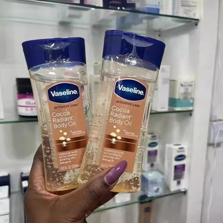 New Product#Vaselin Vaseline Body Coffee Revitalizing Moisturizing Body Gel Oil 200ml8wu