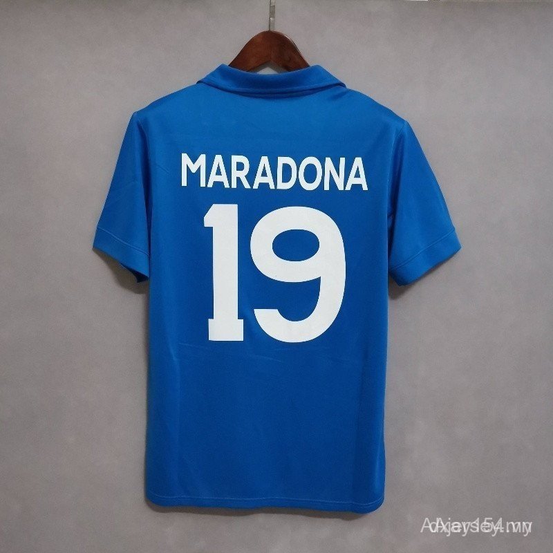 Áo bóng đá Retro Napoli 89-90 Áo bóng đá nam Naples Jersey