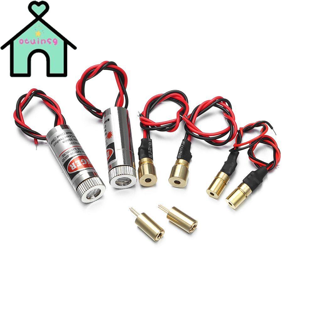 OTUNSG Point / Line Laser Có Thể Điều Chỉnh Đầu Diode Laser 4 Kiểu Đầu Mô-đun Laser