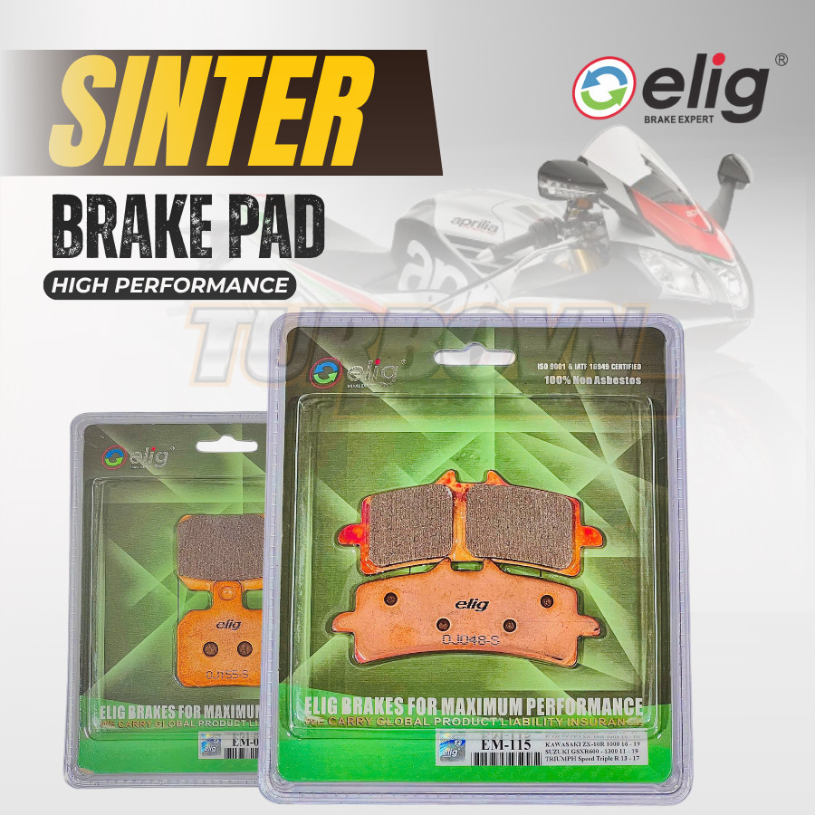 BỐ THẮNG ELIG SINTER APRILIA 1000 RSV4/ RSV4 FACTORY 2009-2013 ( S-039, T-115 )