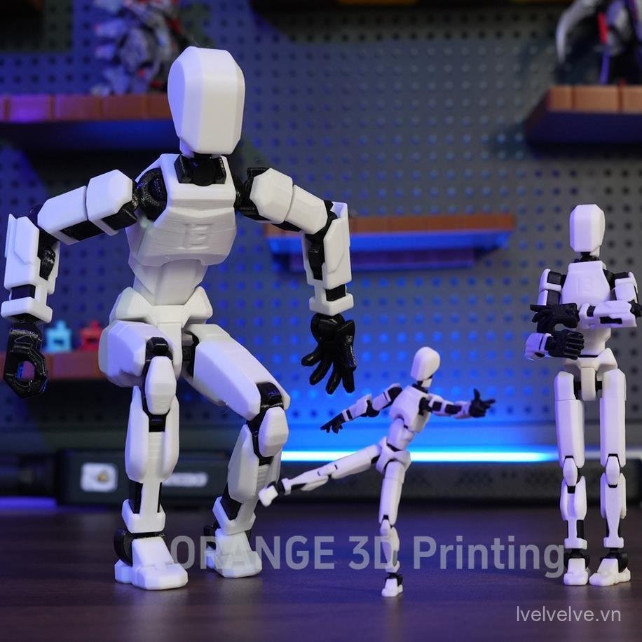Sản Phẩm Mới Phiên Bản Siêu Mini 3D In dummy13 Di Chuyển Được Búp Bê Khổng Lồ Hình Cầu Khớp Lắp Ráp 