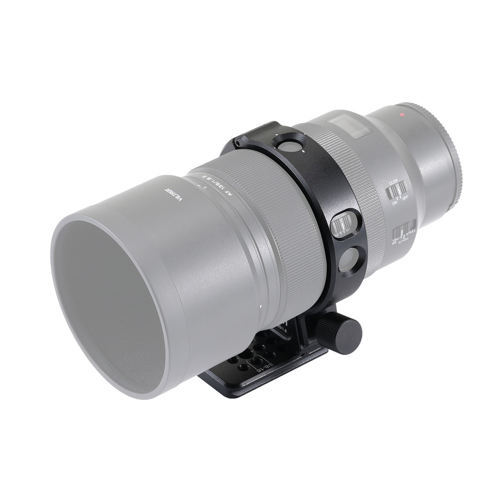Vòng gắn chân máy cổ ống kính bằng kim loại cho Viltrox AF 135mm F1.8 LAB FE / Z-Mount đáy với 1 / 4