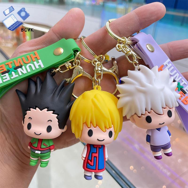 [BCVK] Anime HUNTER X HUNTER Hình Móc Khóa Silicone GON · FREECSS Búp Bê Pendent Móc Khóa Xe Ô Tô Ph