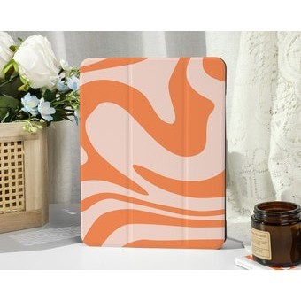 Ốp lưng iPad Orange Rivers có giá đỡ bút chì, cho iPad 9 / 8, iPad Mini 5 / 6, iPad Pro 12.9 inch, i