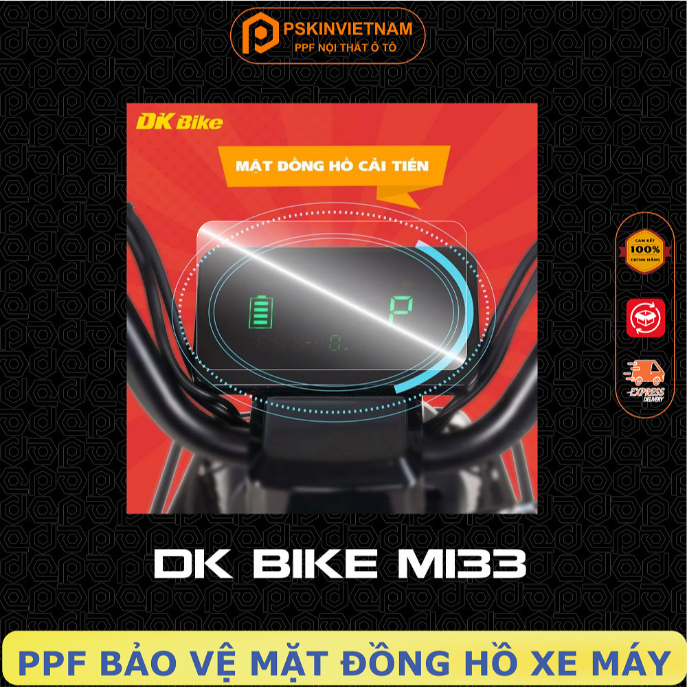 [ DK BIKE , DATBIKE ] Dán PPF Bảo Vệ Mặt Đồng Hồ Xe điện DK BIKE LIVA COLA, M133...-T-Home&More