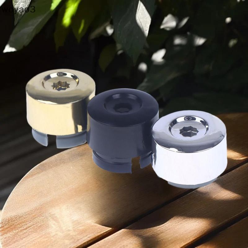 [WY3] 5 CÁI 7L6 601 173A 2ZZ Chrome Wheel Lug Bolt Nut Cap Cover Nhựa ABS với ba Chrome Finish cho T