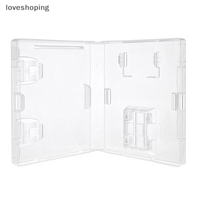 [LS] Hộp bảo vệ hộp đựng thẻ trò chơi thay thế màu trắng trong suốt cho Nintendo NDS Lite NDSL GBA P