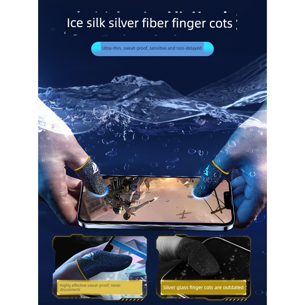 găng tay chơi game bao tay chơi game ff có hộp Vỏ ngón tay cái trò chơi