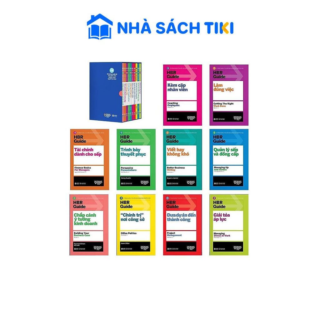 Sách - HBR Guide 2021: Bí Kíp Kinh Doanh từ Harvard Business Review ( bộ 10 cuốn )