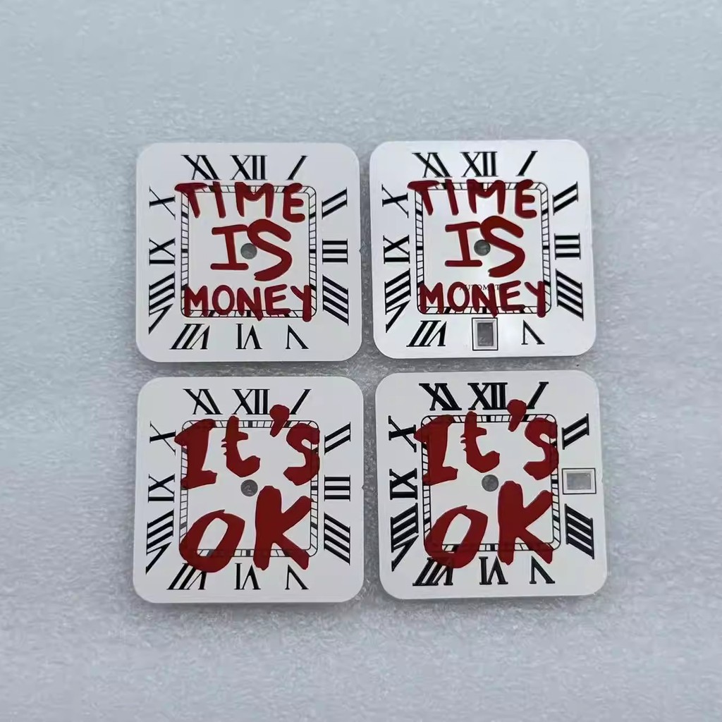 [New 35] Giao diện mặt số La Mã vuông Thích hợp cho đường kính chuyển động NH35 26,9 X26,9mm