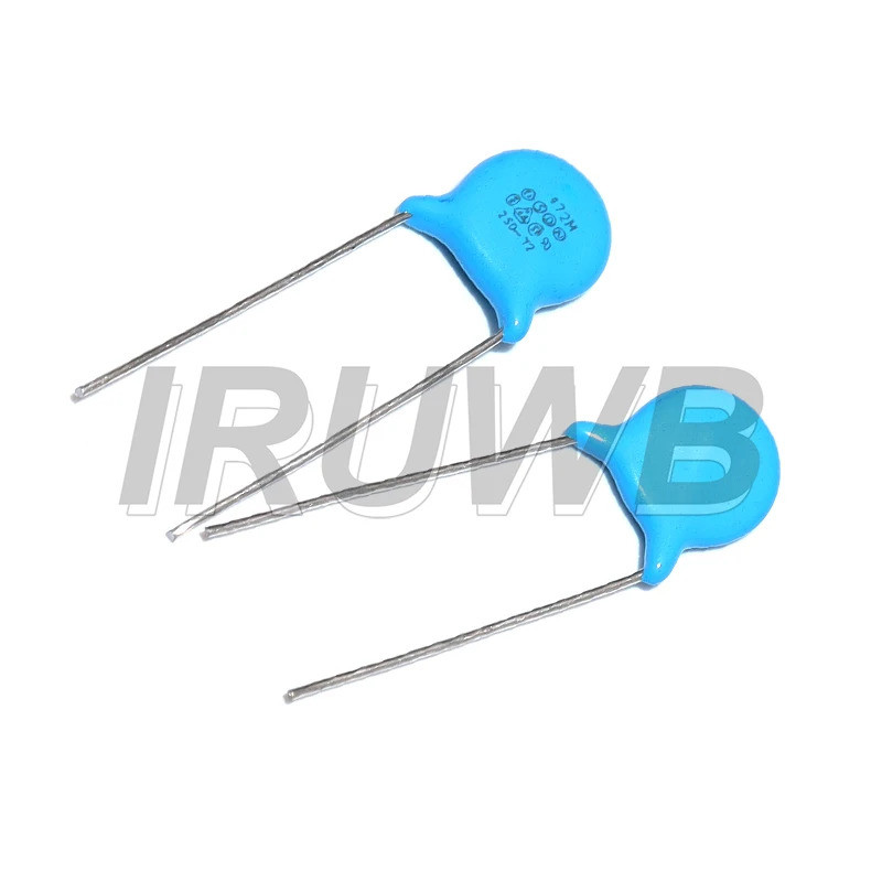 20 Tụ điện đĩa gốm cao áp, xuyên lỗ loại 102 / 103 / 222 / 472 / 104 400V / 450V, Tụ gốm an toàn màu