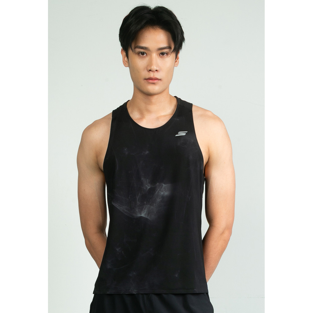 Sports Tank Top Nam Skechers Running Performance Sports Tank Top - SP325M320-AP01