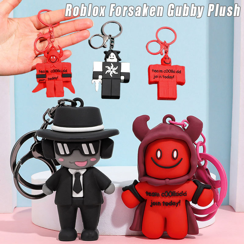 Forsaken Móc Khóa Roblox Forsaken Gubby Nhân Vật Hành Động Mô Hình Ba Lô Mặt Dây Chuyền Sưu Tập Đồ C