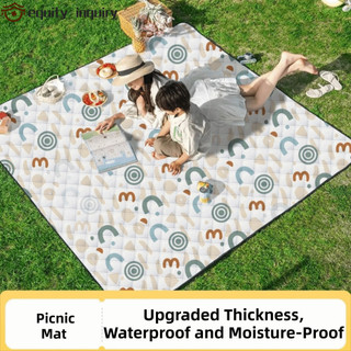 Thảm dã ngoại di động dày, vải chống ẩm, phù hợp cho các chuyến picnic ngoài trời