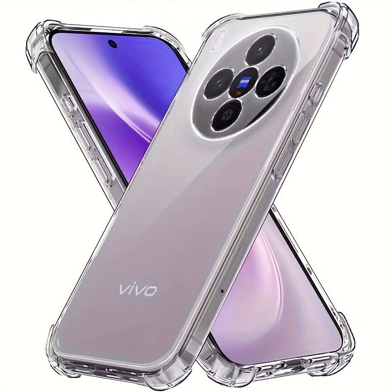 Ốp Điện Thoại Trong Suốt Cho Vivo X300 Ultra X300 FE X300 Ốp Lưng Silicon Mềm Cho Vivo X300 Pro 5G T