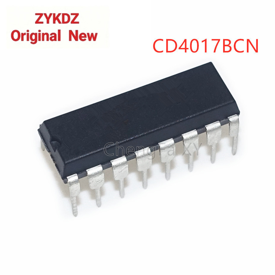 ❈ ❈ ❈ ❈ IC 1 CÁI CD4017BCN CD4017 CD4017BE Còn hàng DIP-16