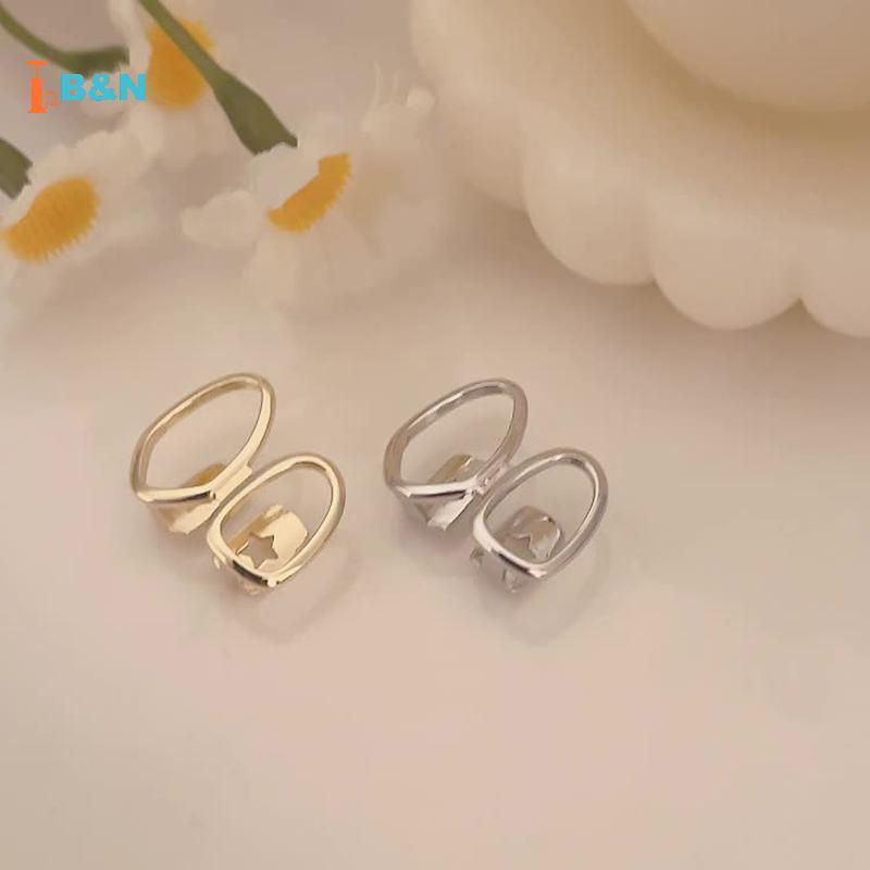 XeR 1 Màu Vàng Hàng Ngày Đeo Răng Trang Sức Grillz Hip Hop Trái Tim Rỗng Răng Grillz Dành Cho Nữ TH