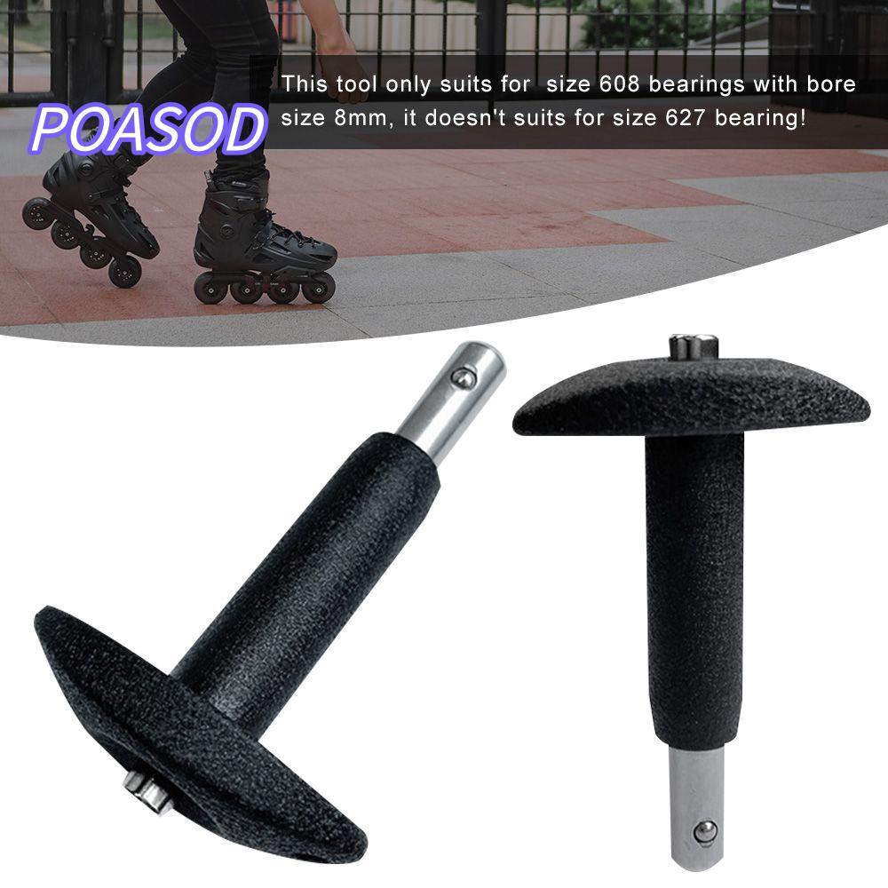 MAYSHOW Skate Bearing Remover Tấm trượt Longboard Skateboard Vòng bi kéo