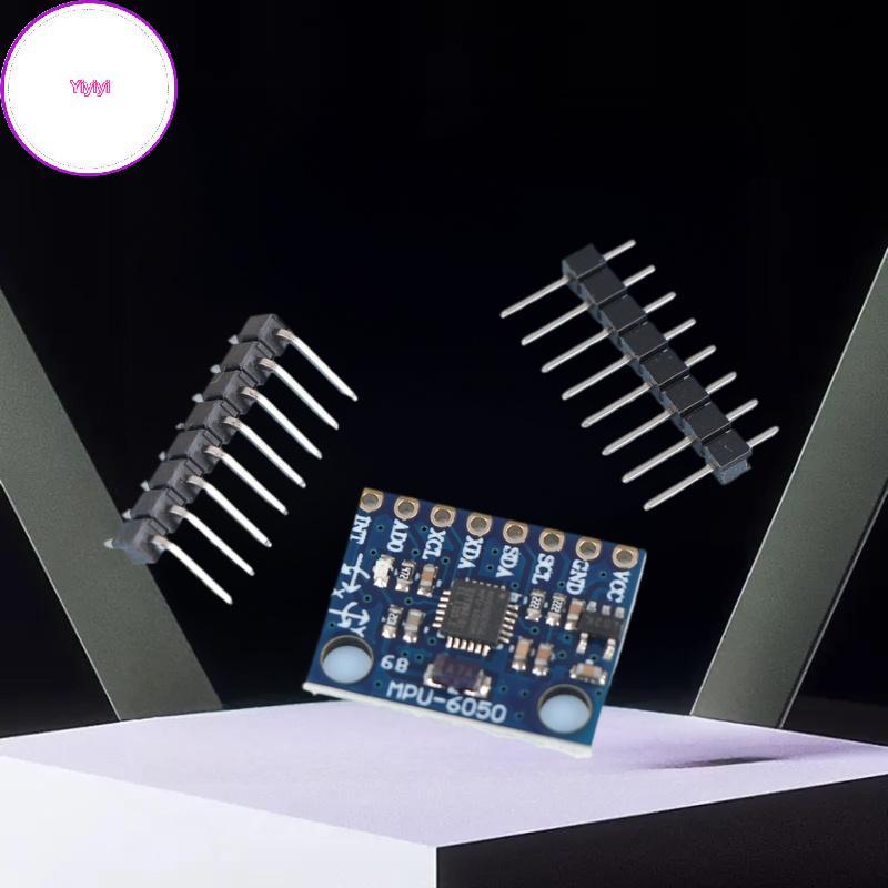 Yiyi 1 Bộ GY-521 MPU-6050 MPU6050 Cảm biến con quay hồi chuyển tương tự 3 trục + Mô-đun gia tốc cho 