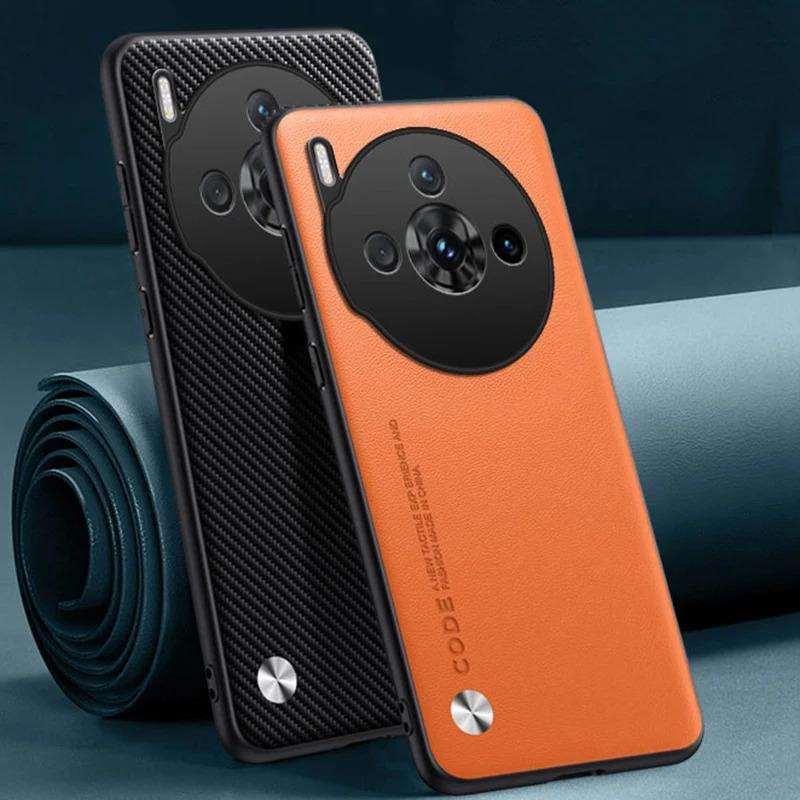 Ốp Da PU Sang Trọng Cho Nubia Z60S Pro Ốp Lưng Silicon Mờ Bảo Vệ Toàn Diện Ốp lưng ZTE Nubia Z60S Pr