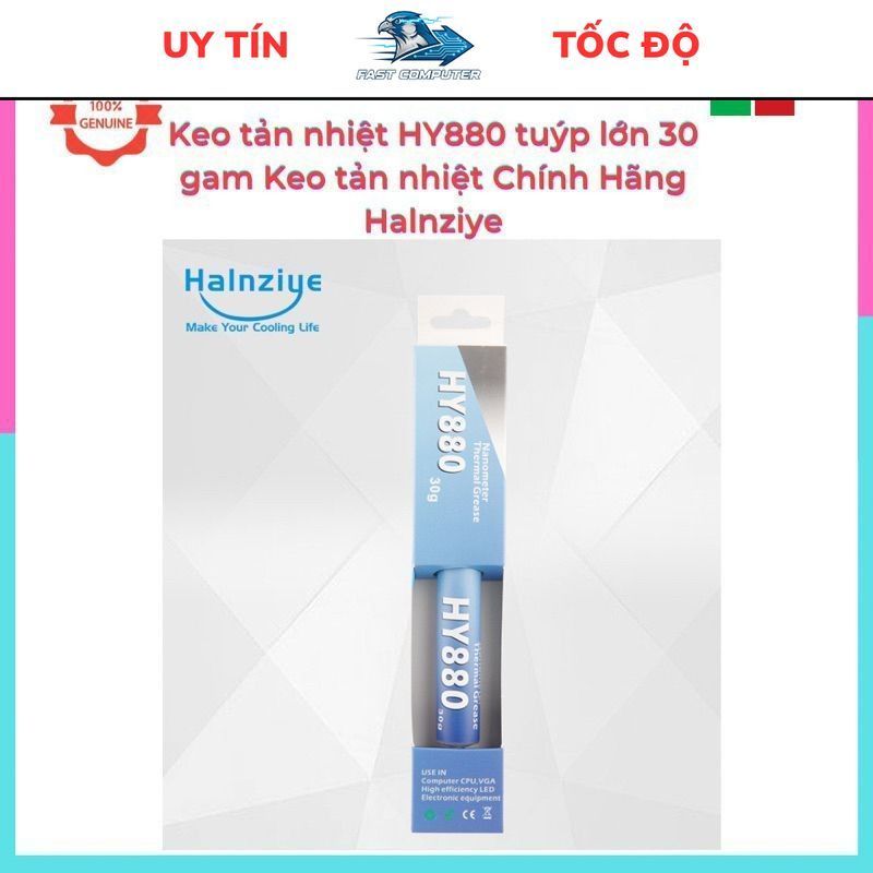 Keo tản nhiệt HY880 tuýp lớn 30 gam Keo tản nhiệt Chính Hãng Halnziye