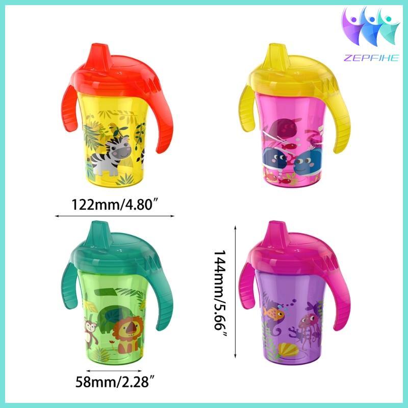 Nio Hai Tay Cầm Cốc Sip Siêu Vòi Sippys Cup 8 8Ounce Ống Hút Học Viên Cốc